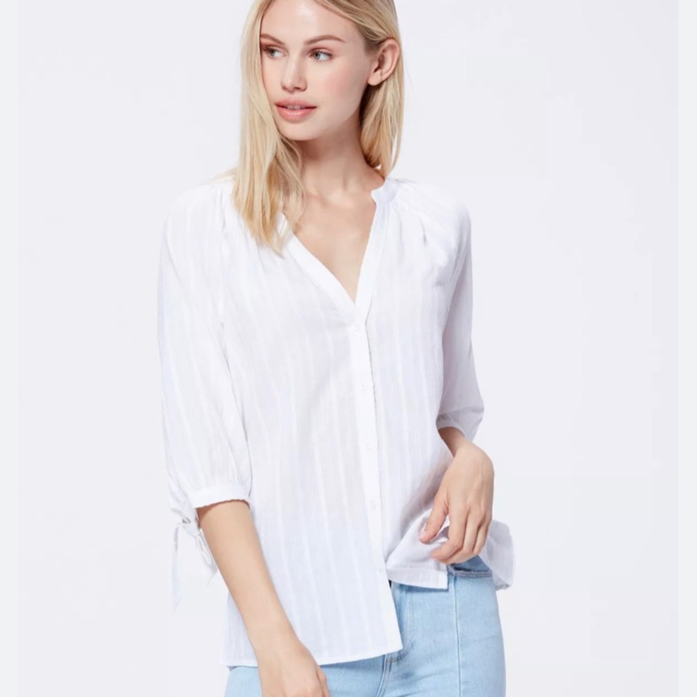 PAIGE Freesia top NWT White XS
